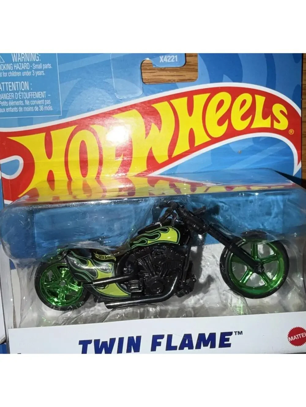 Hot Wheels Motorcycles Assortment X4221 Complete Set Of 6 - X-Blade, Twin Flame
